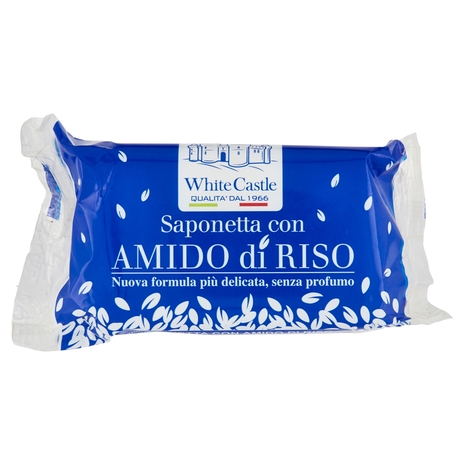 White Castle Saponetta con Amido di Riso 150 g